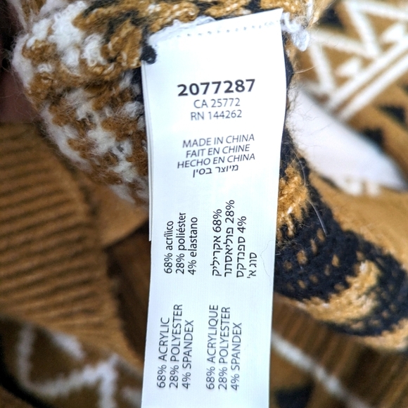 Trendy Plus Size Geometric-Print Button Front Cardigan..Size 1x - Picture 7 of 8